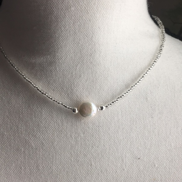 Freshwater Baroque Pearl necklace - Picture 2 of 13